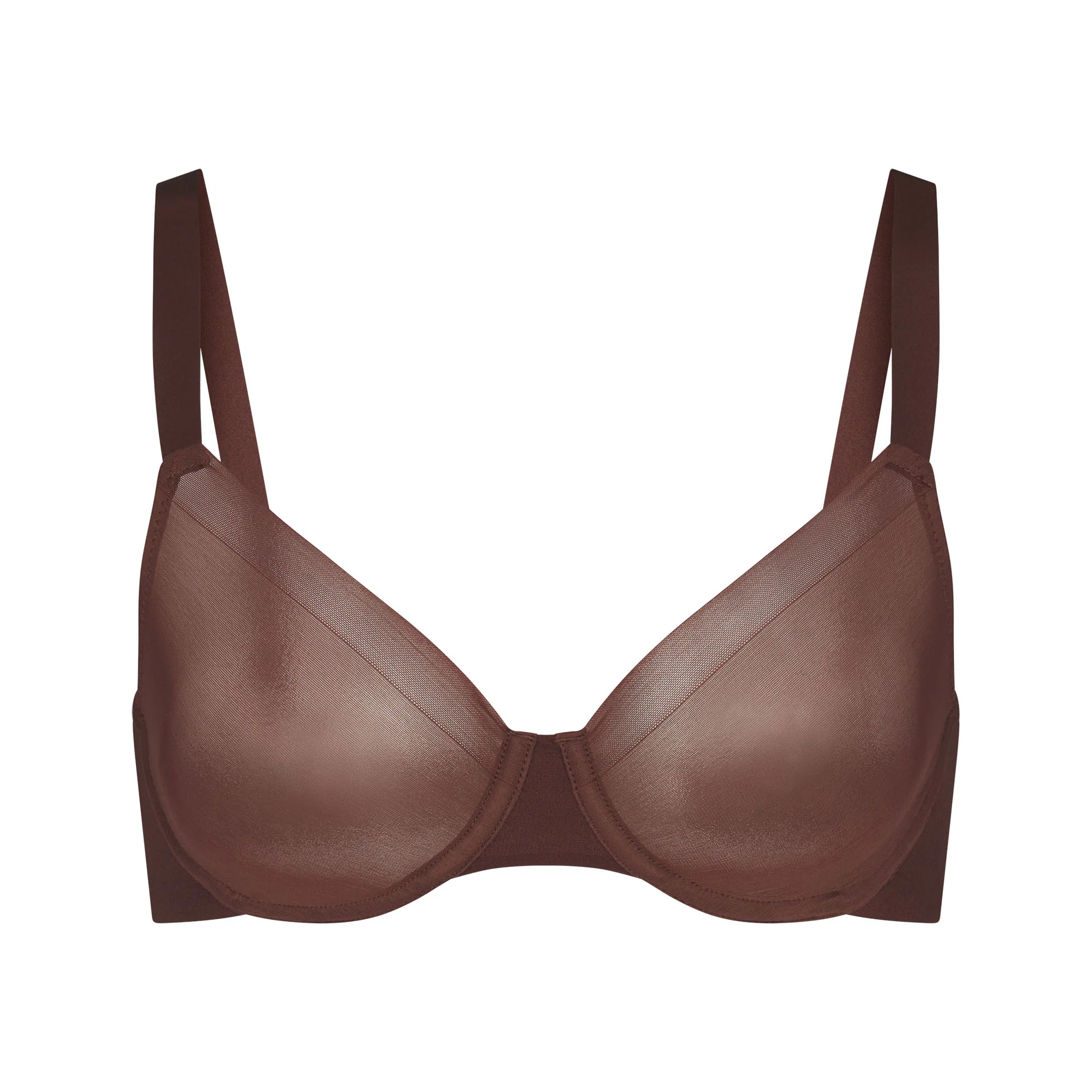 NO SHOW UNLINED DEMI BRA 