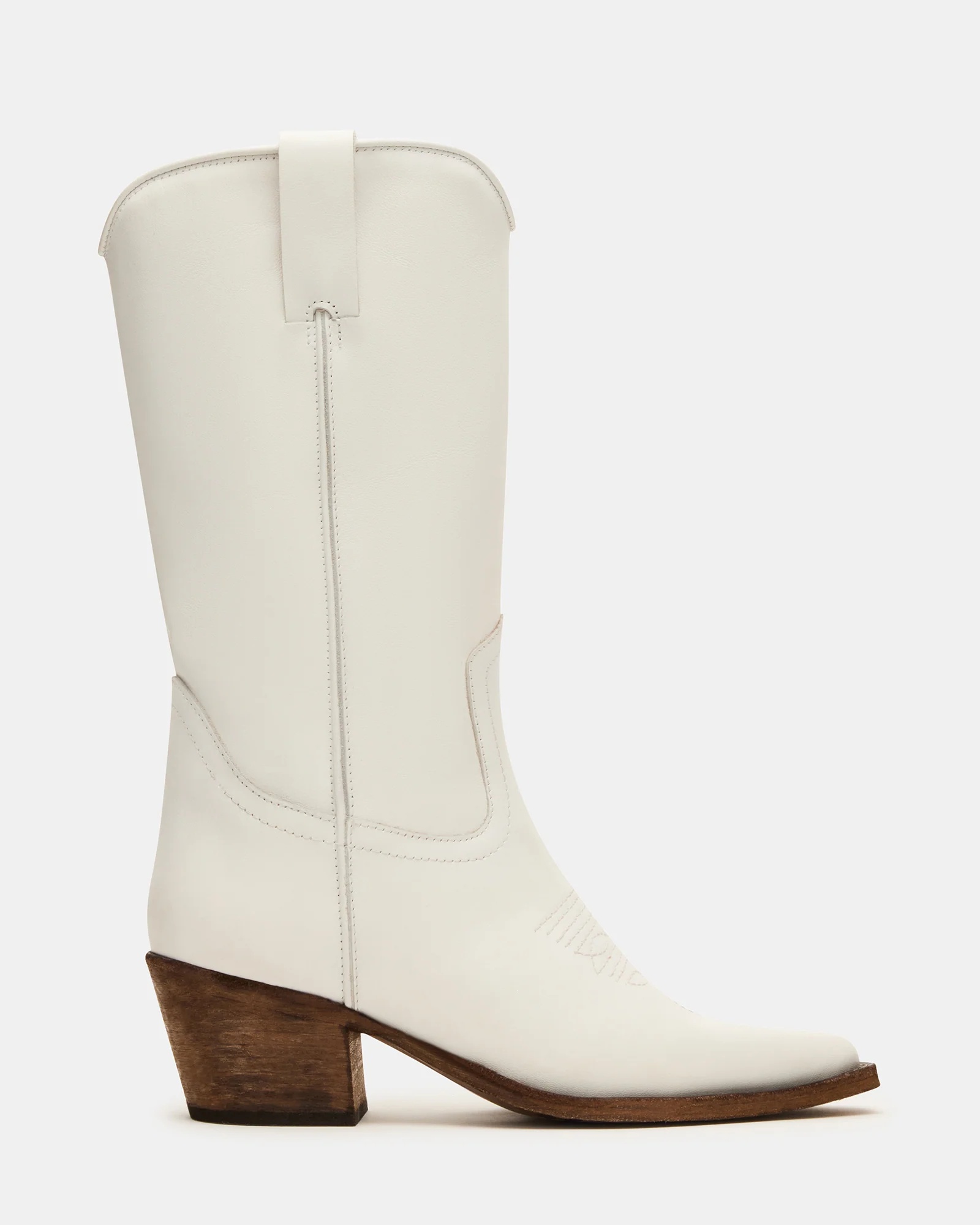 ALBANY WHITE LEATHER