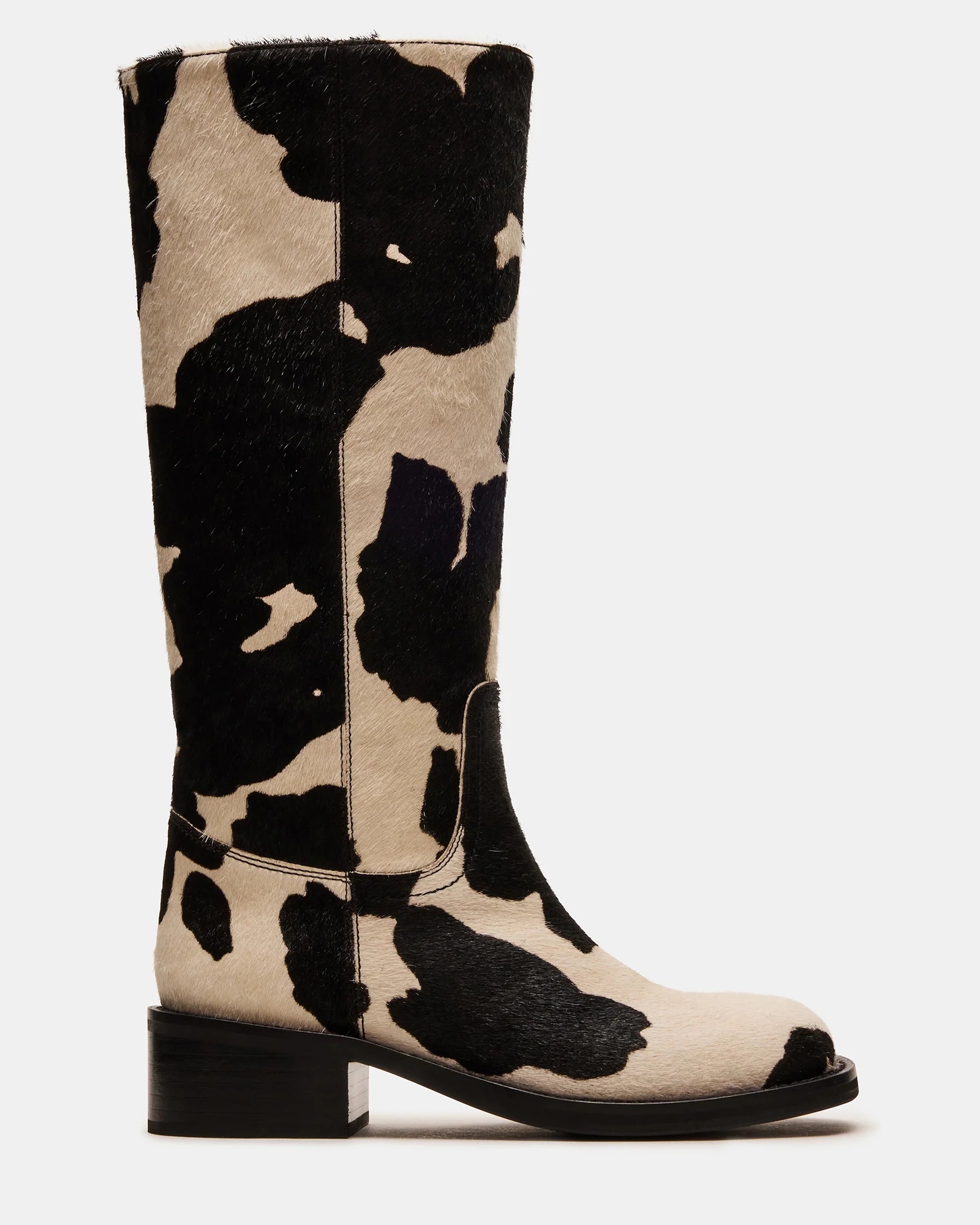 RIGGS BLACK COW PRINT